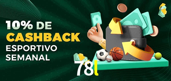 10% de bônus de cashback na 78l